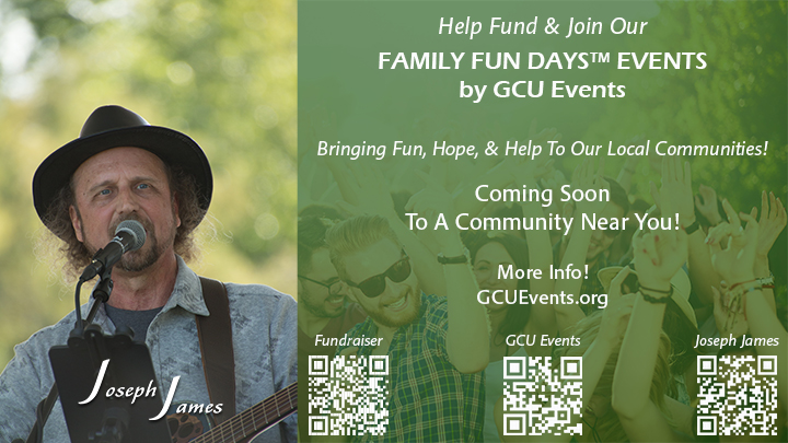 GCU Events Fundraiser GoFundMe | Joseph James | Family Fun Days™ Events
