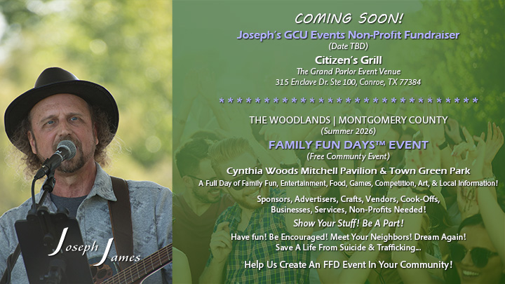 GCU Events Fundraiser & Events | Family Fun Days™ Events | Joseph James